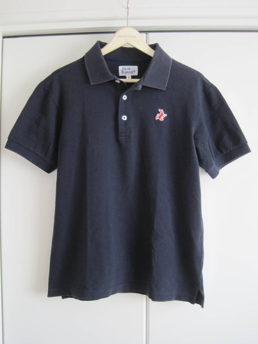 JACK BUNNY ジャックバニー コットンポロシャツ 4拍卖