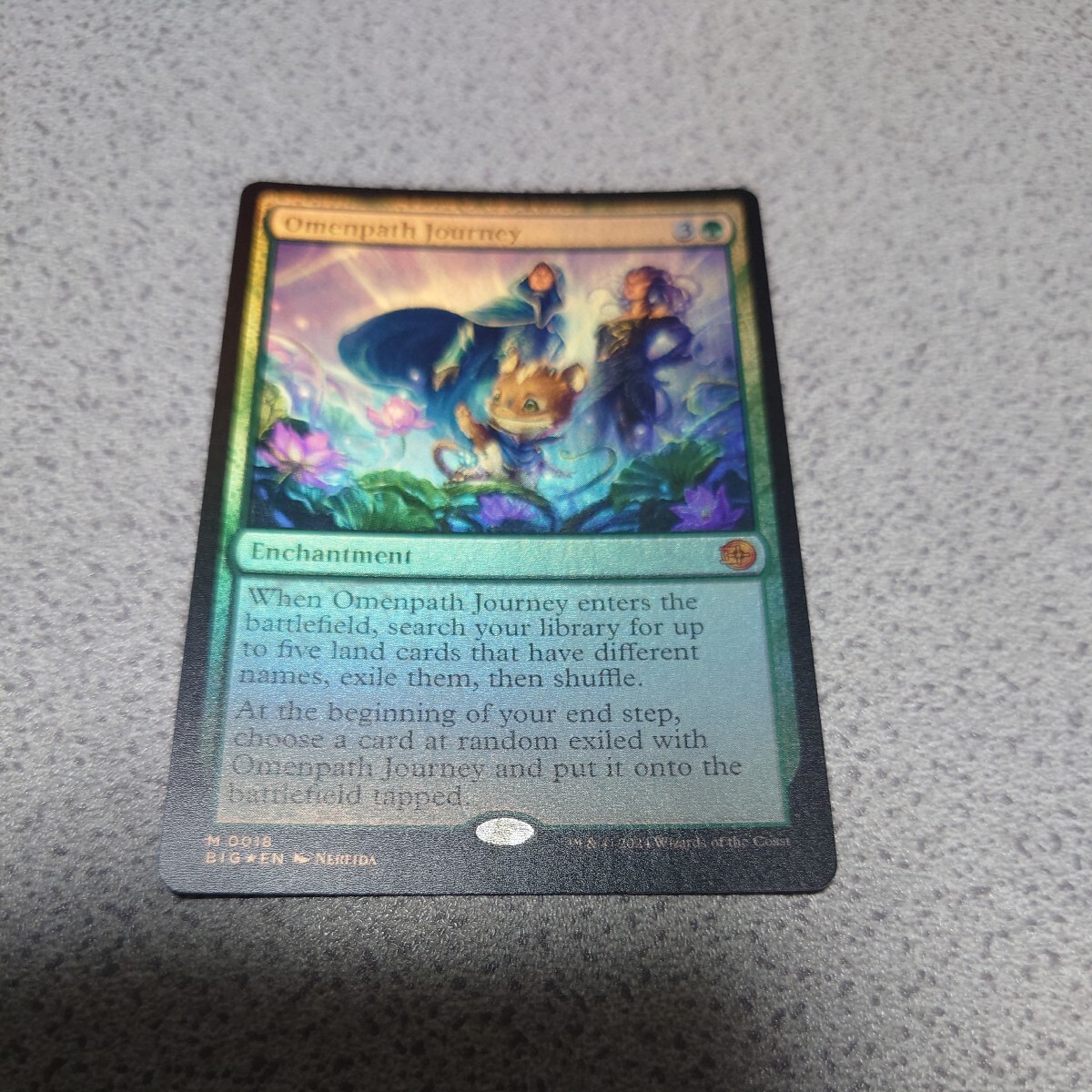 MTG OTJ 領界路への旅 英語foil 一枚 サンダー・ジャンクションの無法者 即決拍卖