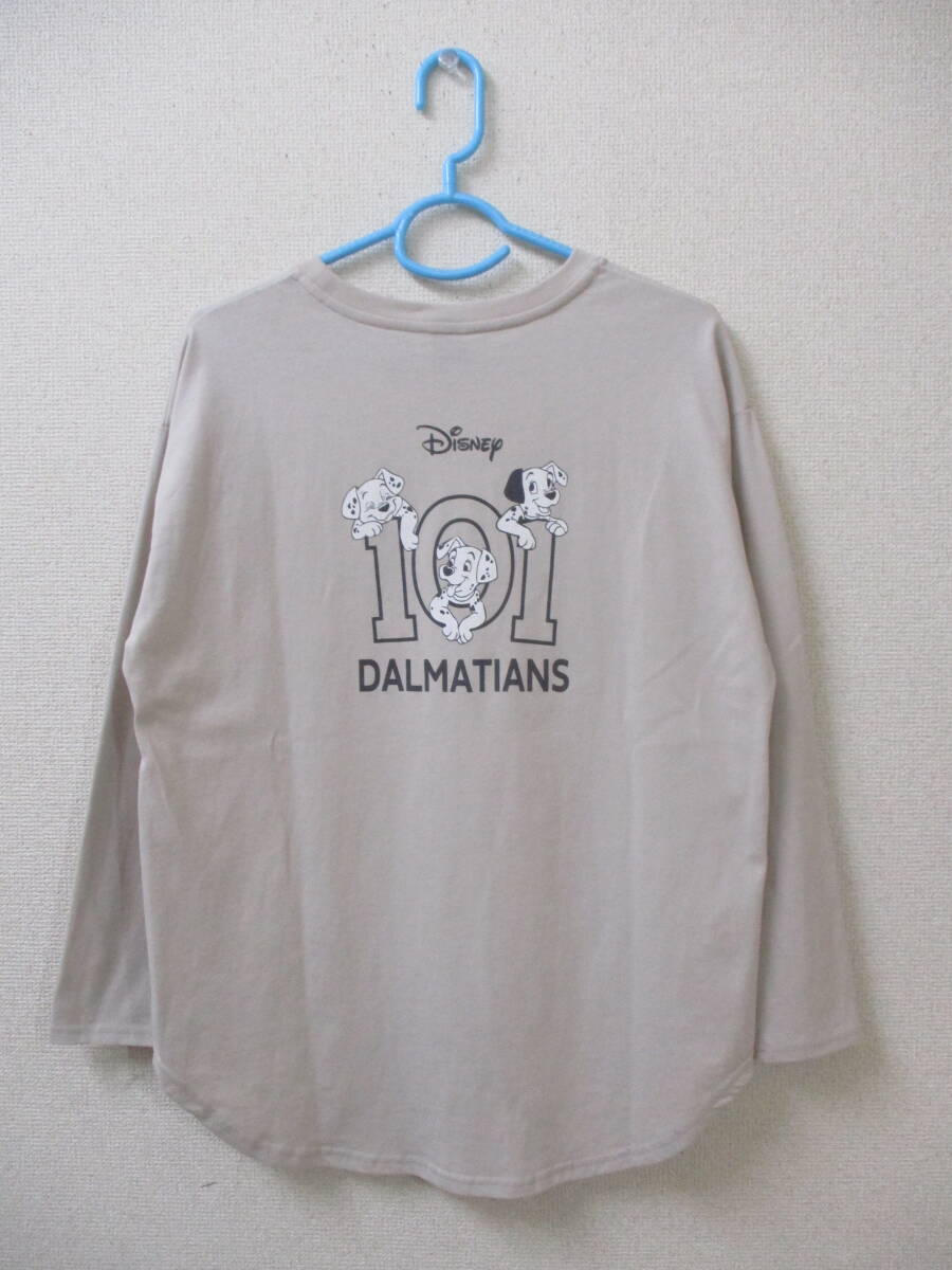 101匹ワンちゃん Disney 101DALMATIANS 長袖Tシャツ Mサイズ タン・ベージュ系 (株)ハニーズ拍卖