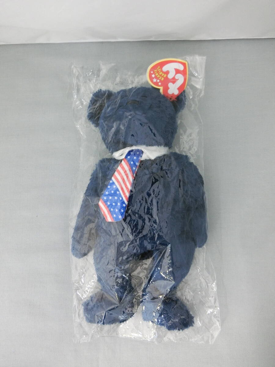 未開封 ty ビーニーベイビーズ テディベア Pops ネクタイ アメリカ 約20cm BEANIE BABIES拍卖
