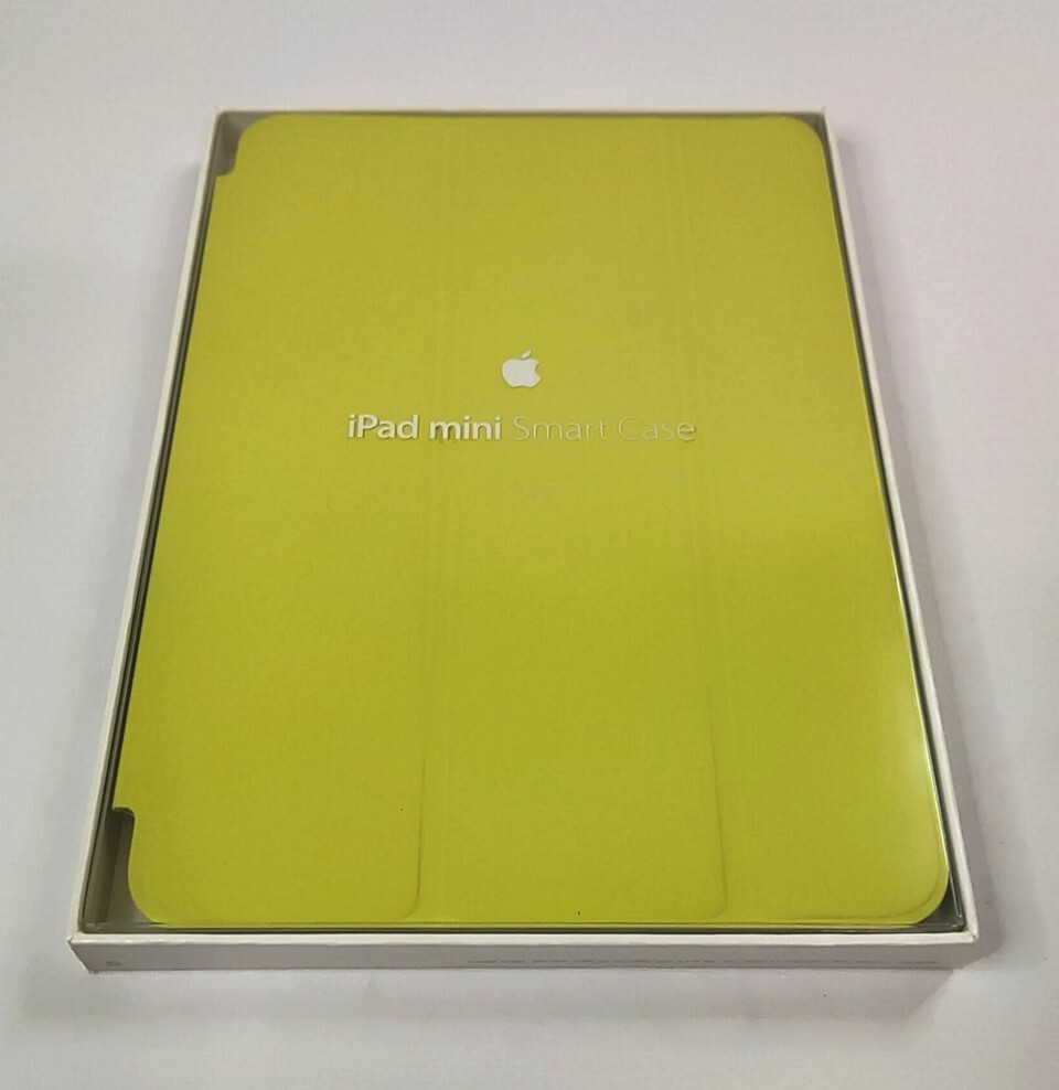 【送料無料】Apple純正 iPad mini/mini2/mini3 Smart Caseイエロー ME708FE/A スマート ケース カバー拍卖