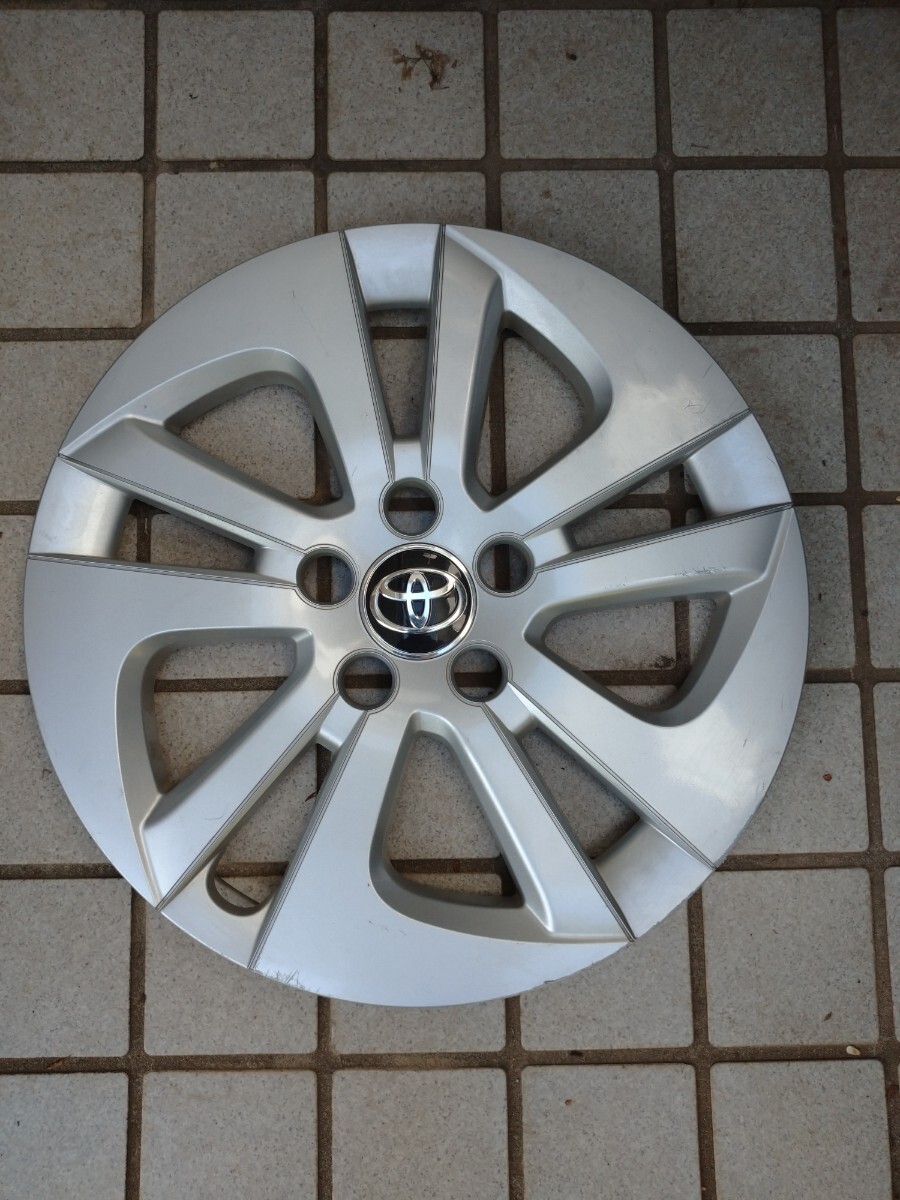 【中古品】トヨタ/純正ホイール キャップ/15インチ/スチールホィール用/1枚 ④拍卖