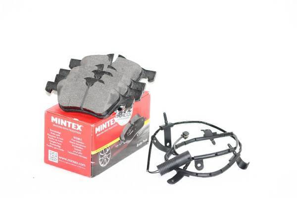 新品 BMW MINI フロントブレーキパッド&センサーセット R50 52 53 MINTEX 34116770332&34356778175拍卖