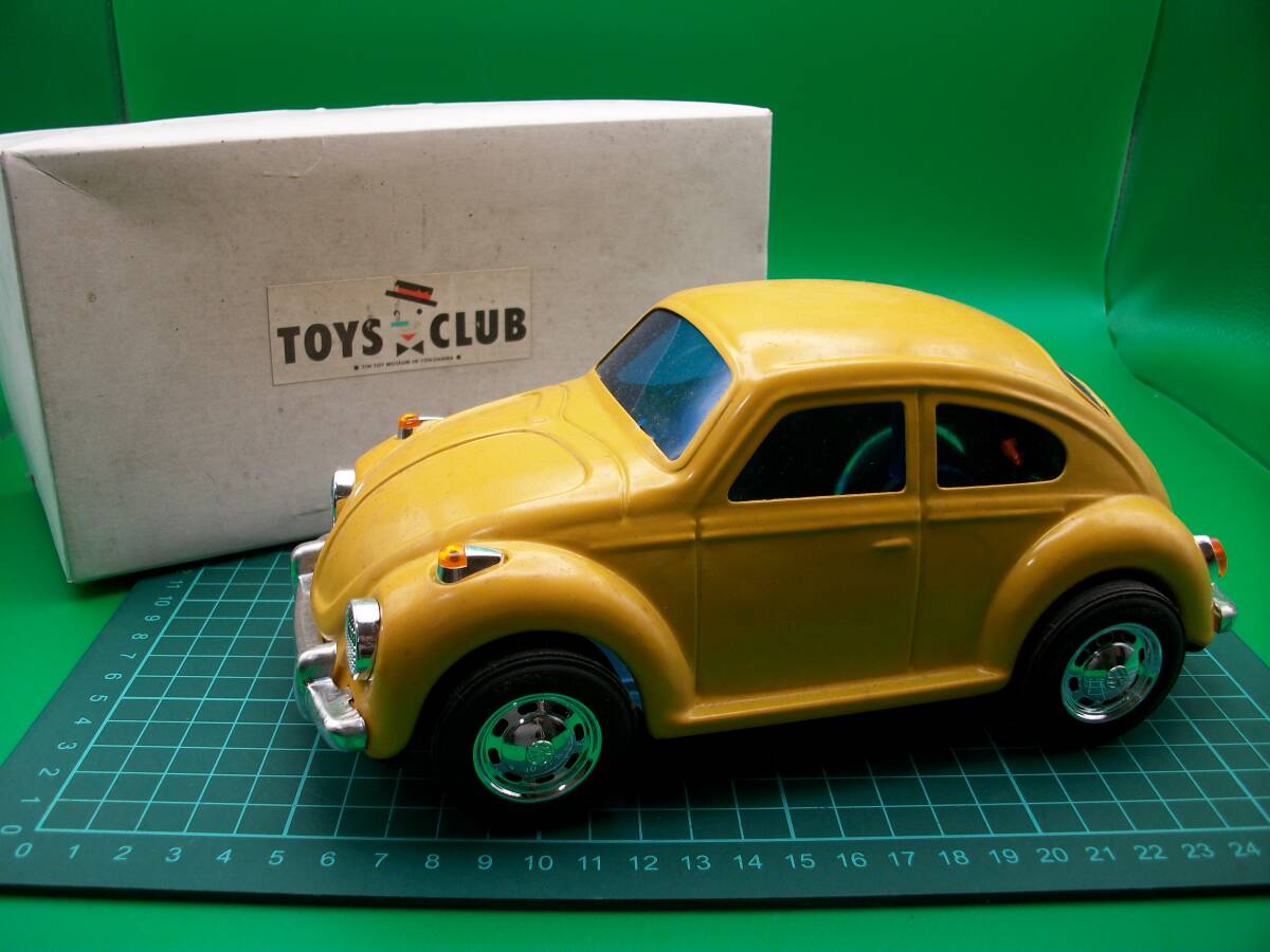 【ブリキ玩具】【BR07】TOYS CLUB ブリキおもちゃ ビートル イエロー 一応ジャンク扱 詳細不明 現状優先 中古!拍卖