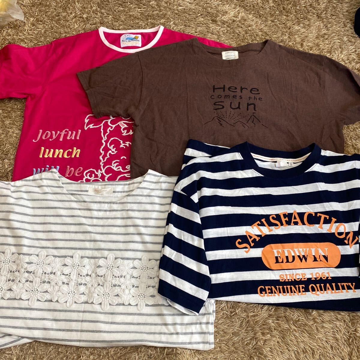 t87 メーカー別々 レディース服tシャツセット拍卖