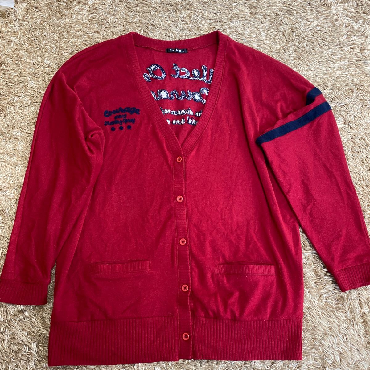 t87 INGNI カーディガン サイズM表記 中国製拍卖