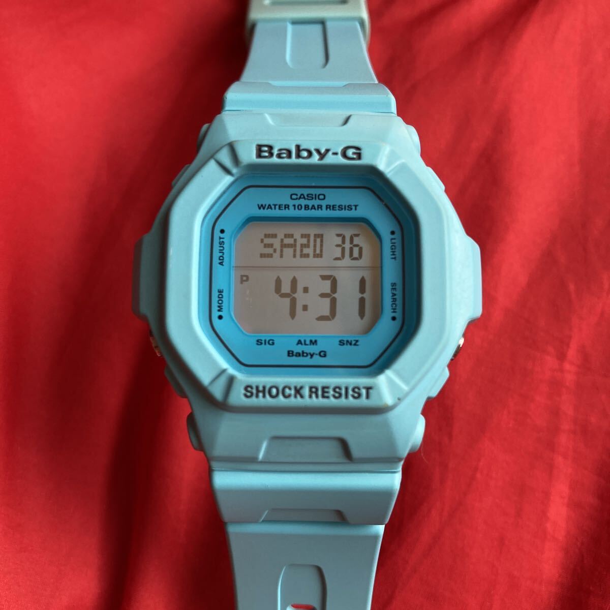 ☆★即決有★☆限定 青スピード Baby-G BG-5601 鮮やかなブルー色 Baby-G CASIO 腕時計 Baby-G 青色 カシオ デジタル腕時計 ベビーG ☆★拍卖