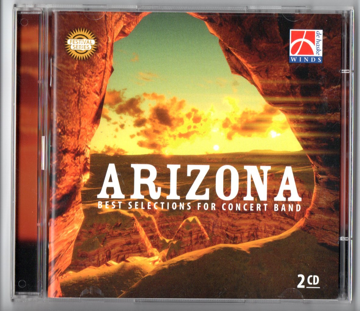 送料無料 2CD 吹奏楽ベストセレクション:アリゾナ 美しきエレーヌ 失われた城 クロスロード 碧空への出航 クレズメリアナ 他拍卖