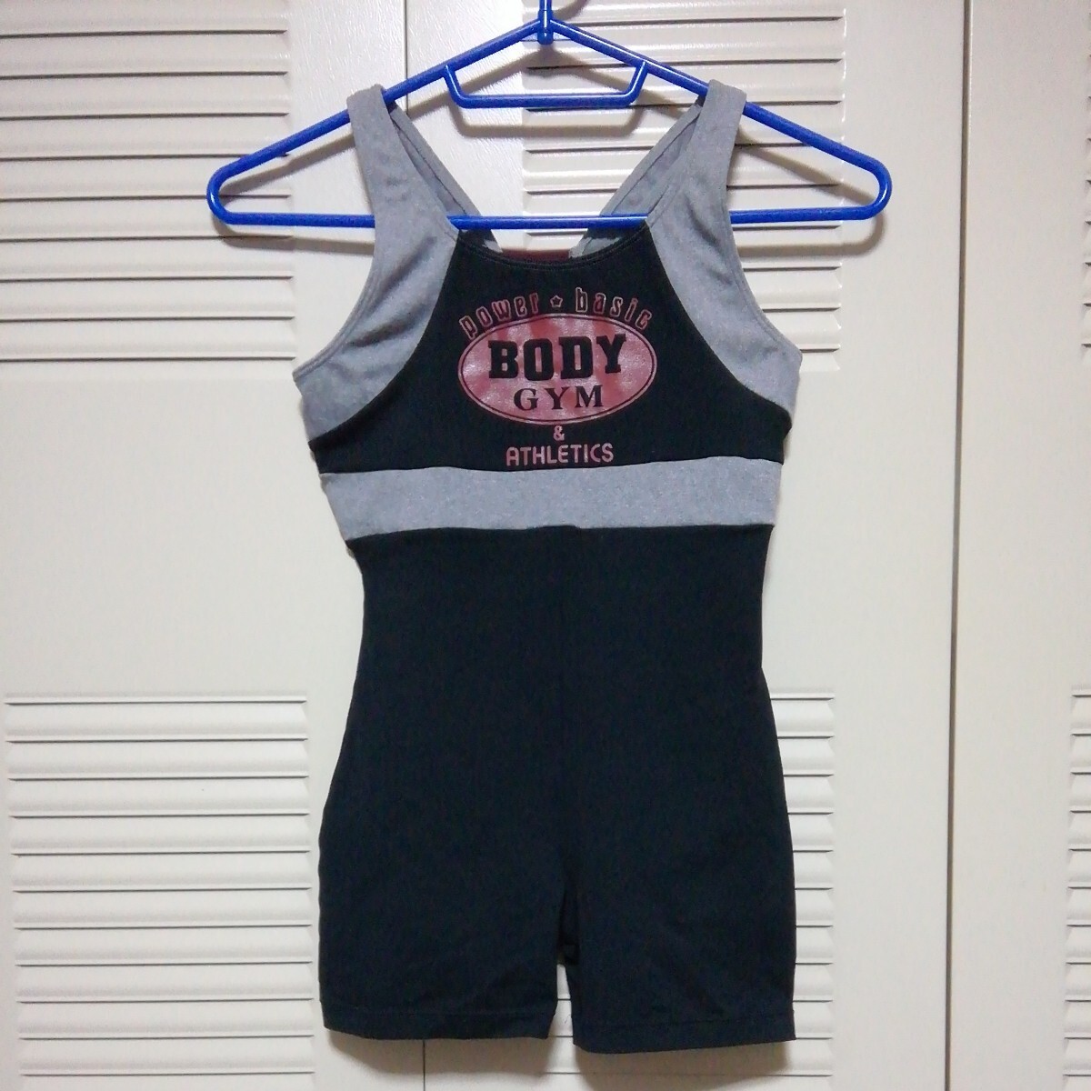 ★【古着】DANSKIN(ダンスキン) スポーツウェア(オールインワン) Mサイズ(9号) 子供用かもしれません(^_^;)拍卖