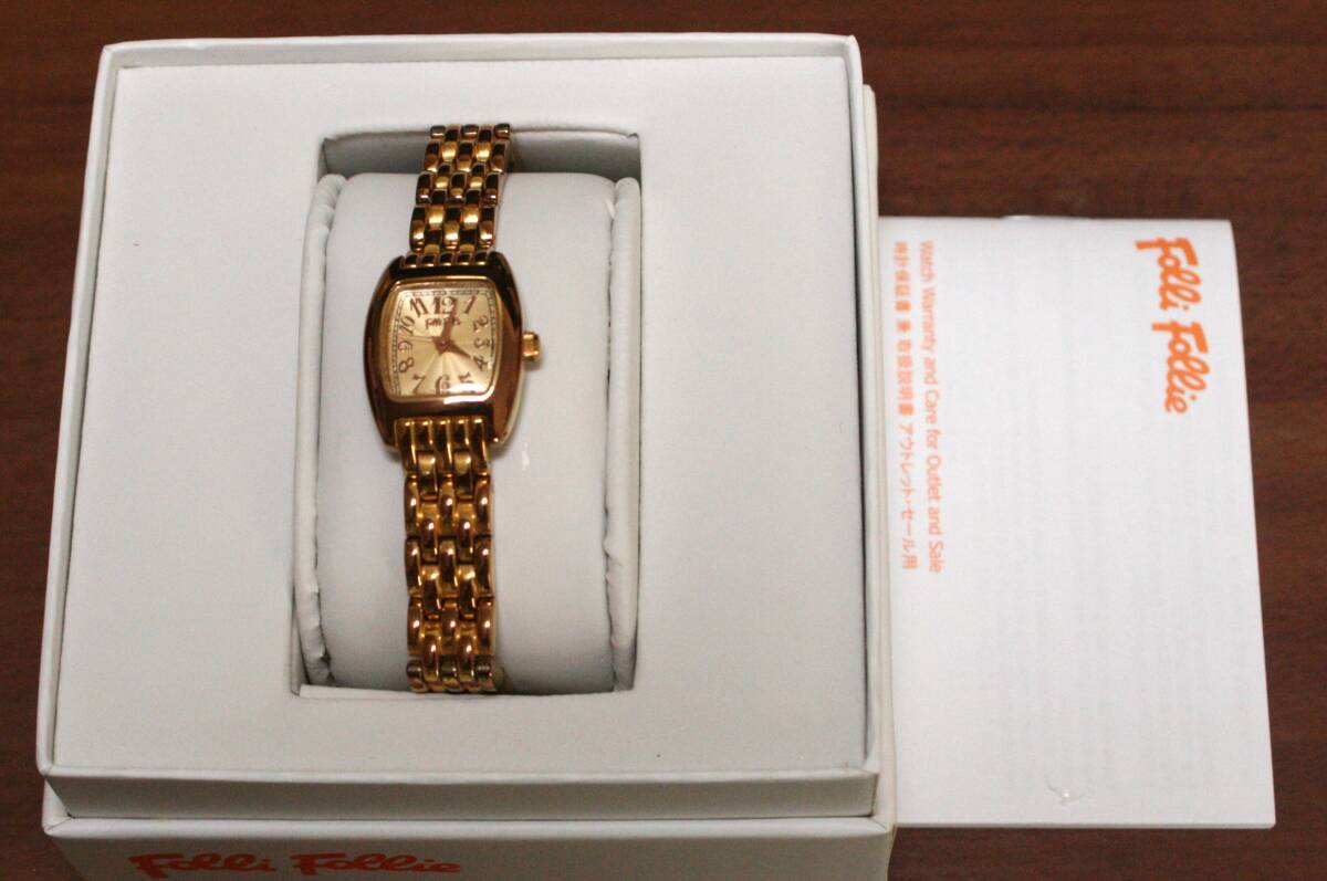 ★Folli Follie フォリフォリ レディース腕時計 中古品 現状品★拍卖