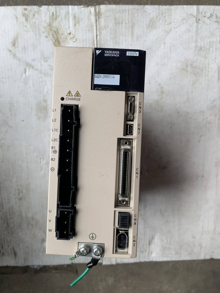 f407 YASKAWA サーボアンプSGDV-2R8F01A 中古品拍卖
