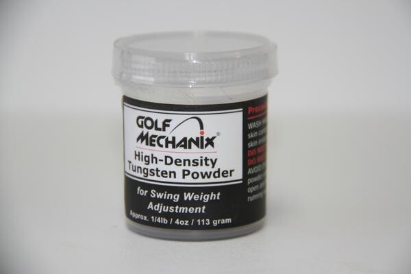 Golfmechanix 高純度タングステンパウダー113g タングステン バランス 重量調整用 クラブヘッド バランス調整拍卖