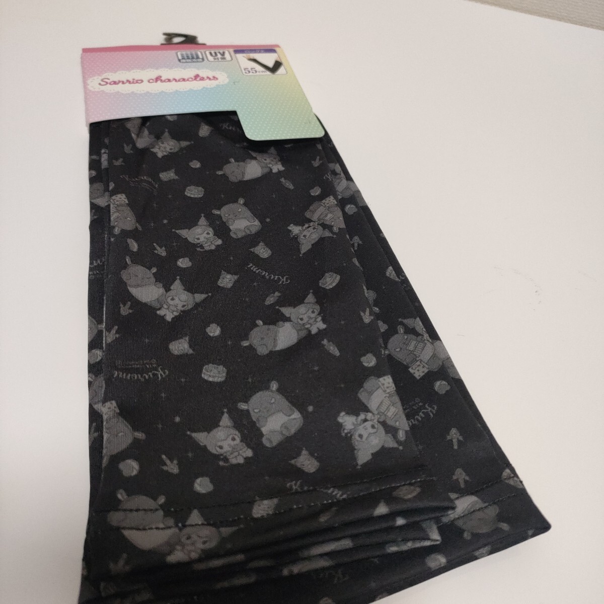 サンリオキャラクターズ クロミ バク 総柄 アームカバー 接触冷感 紫外線対策拍卖