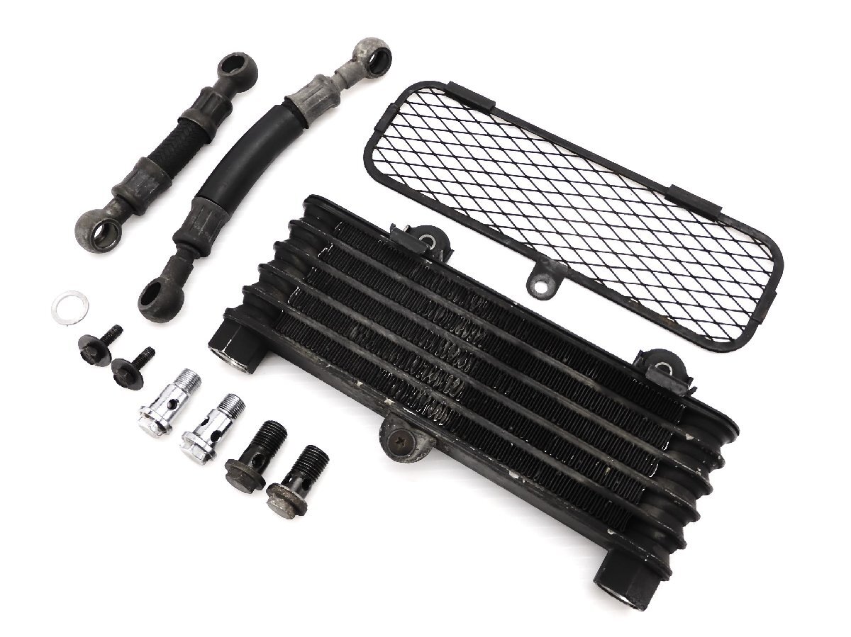 60【評価A】 TL1000S VT51A 実動 純正 オイルクーラー ホース セット ガード カバー 付き拍卖