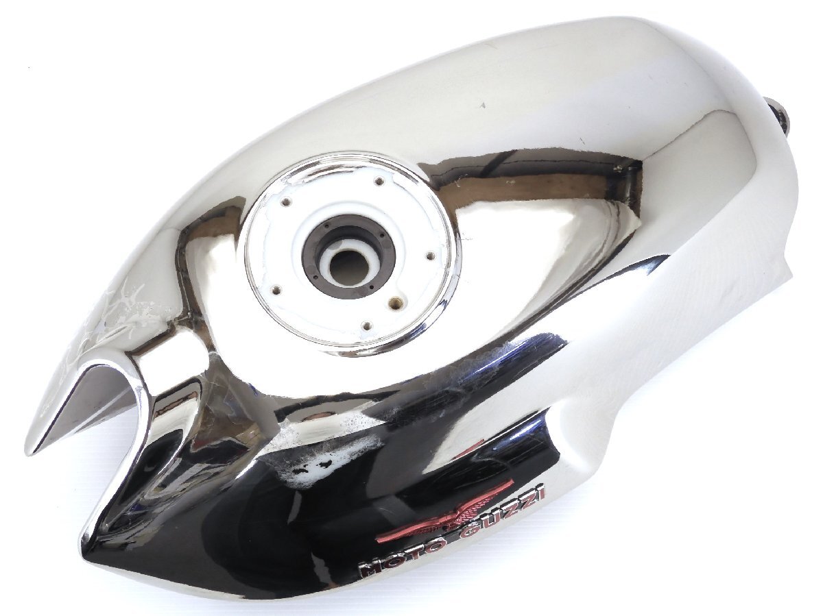 140【評価S】 モトグッチ Moto Guzzi V7 純正 フューエル 燃料 タンク クローム メッキ 078028 ACER3i 07/S/005759 e11 0614拍卖
