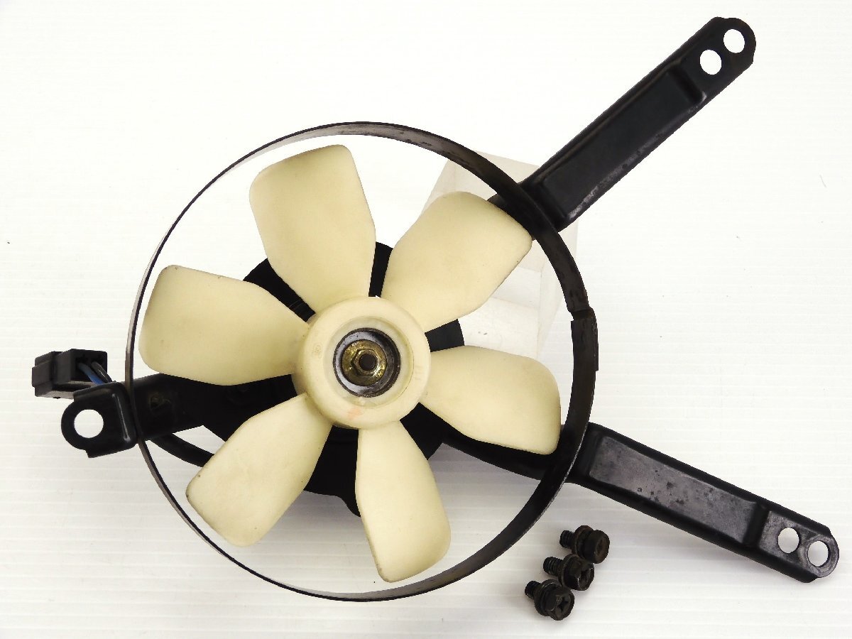 60【評価S】 ZX-4 ZX4 ZX400G 実動 純正 ラジエーター ファン 始動動画有 062500-6110 走行距離15,094km拍卖