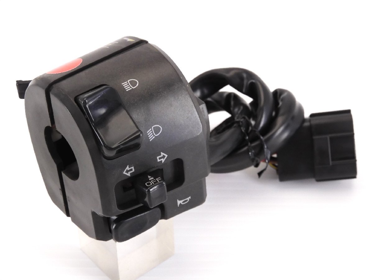 60【評価A】 ドゥカティ モンスター S4R MS4R 実動 純正 スイッチ 左 始動動画有 SAE QB 00 DOT CG575 DUCATI ZDMM405AA4B061***拍卖