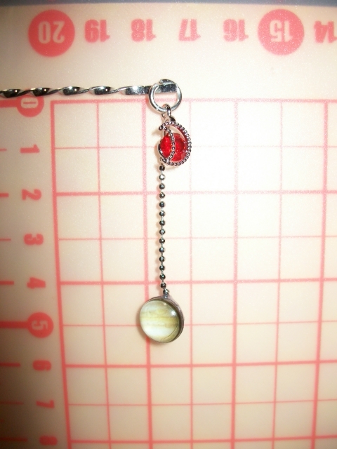 ▲▽惑星 イメージ チャーム 2◆ストラップ・ペンダント イヤリング ピアス◆レジン ハンドメイド△▼拍卖