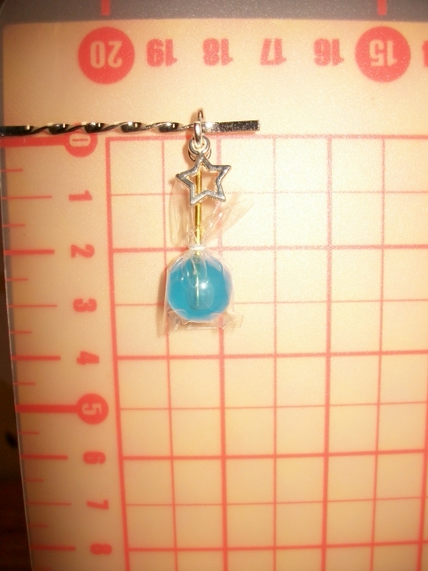 ▲▽和菓子 ソーダ飴 イメージ チャーム 1◆ストラップ・ペンダント イヤリング ピアス◆レジン ハンドメイド△▼拍卖