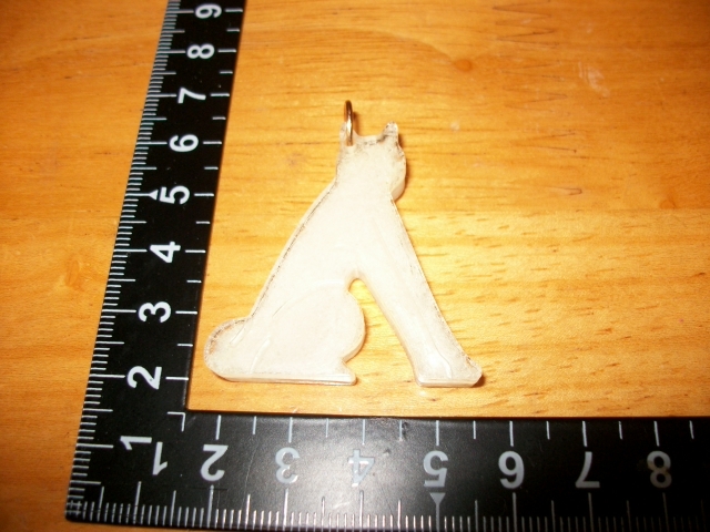 ▲▽猫 アルファベット チャーム A◆ペンダント ストラップ◆蓄光 レジン ハンドメイド△▼拍卖