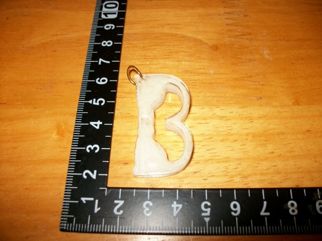 ▲▽猫 アルファベット チャーム B◆ペンダント ストラップ◆蓄光 レジン ハンドメイド△▼拍卖