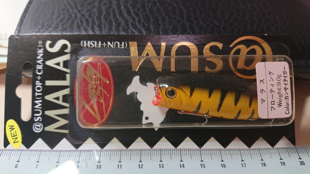 未使用★ラッキークラフト マラス★LUCKY CRAFT MALAS カンサイタイガー拍卖