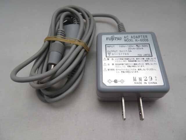 AD33958★富士通 FUJITSU★ACアダプター★K-6008★保証付!即決!拍卖