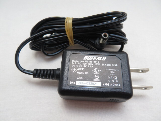 AD34093★バッファロー BUFFALO★ACアダプター★UL110-0515★保証付!即決!拍卖