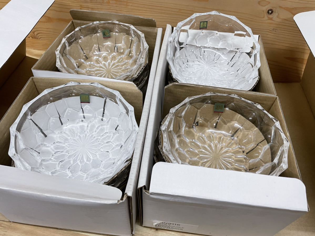 ◆新品◆HOYAクリスタル/15cm/ガラス鉢/12個組◆ガラス/ボール◆懐石/割烹/料亭/旅館/食堂/居酒屋/バー◆当店在庫品/定価より値下げ◆拍卖