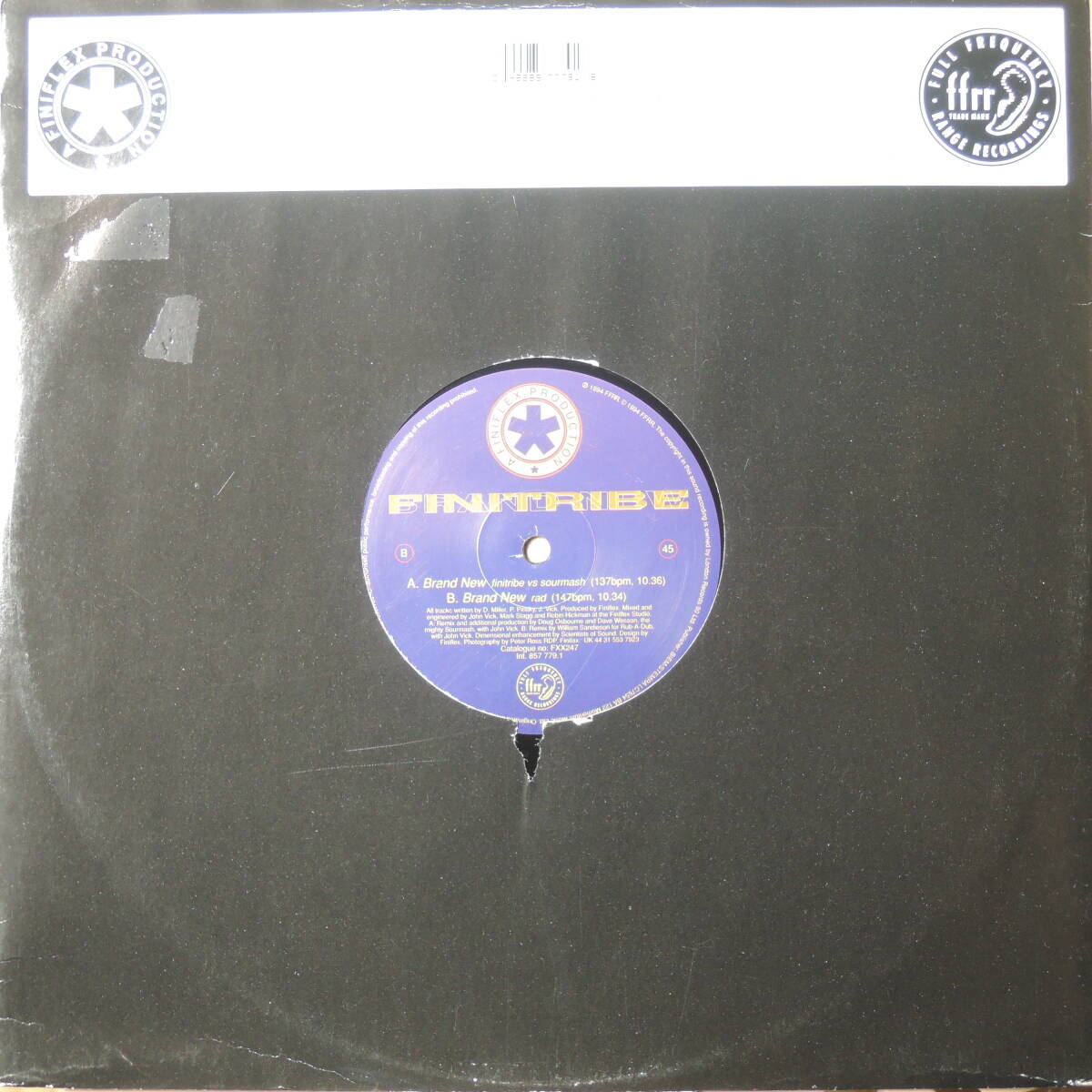 FINITRIBE - BRAND NEW 12インチ拍卖