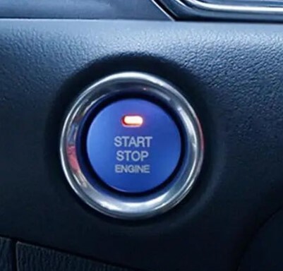 デザイン性UP♪ アバルト ブルー エンジン スターター スイッチ カバー アバルト124 NF2EK ベースグレード メイクユアスパイダー拍卖