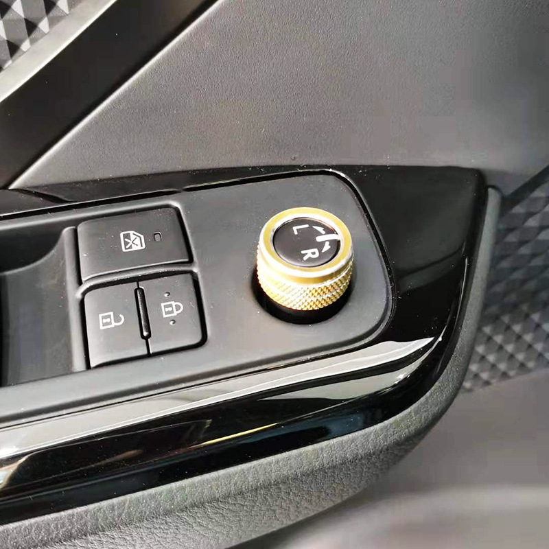 デザイン性UP♪ ゴールド ドアミラー スイッチ カバー ハリアーPHEV AXUP85 Z拍卖