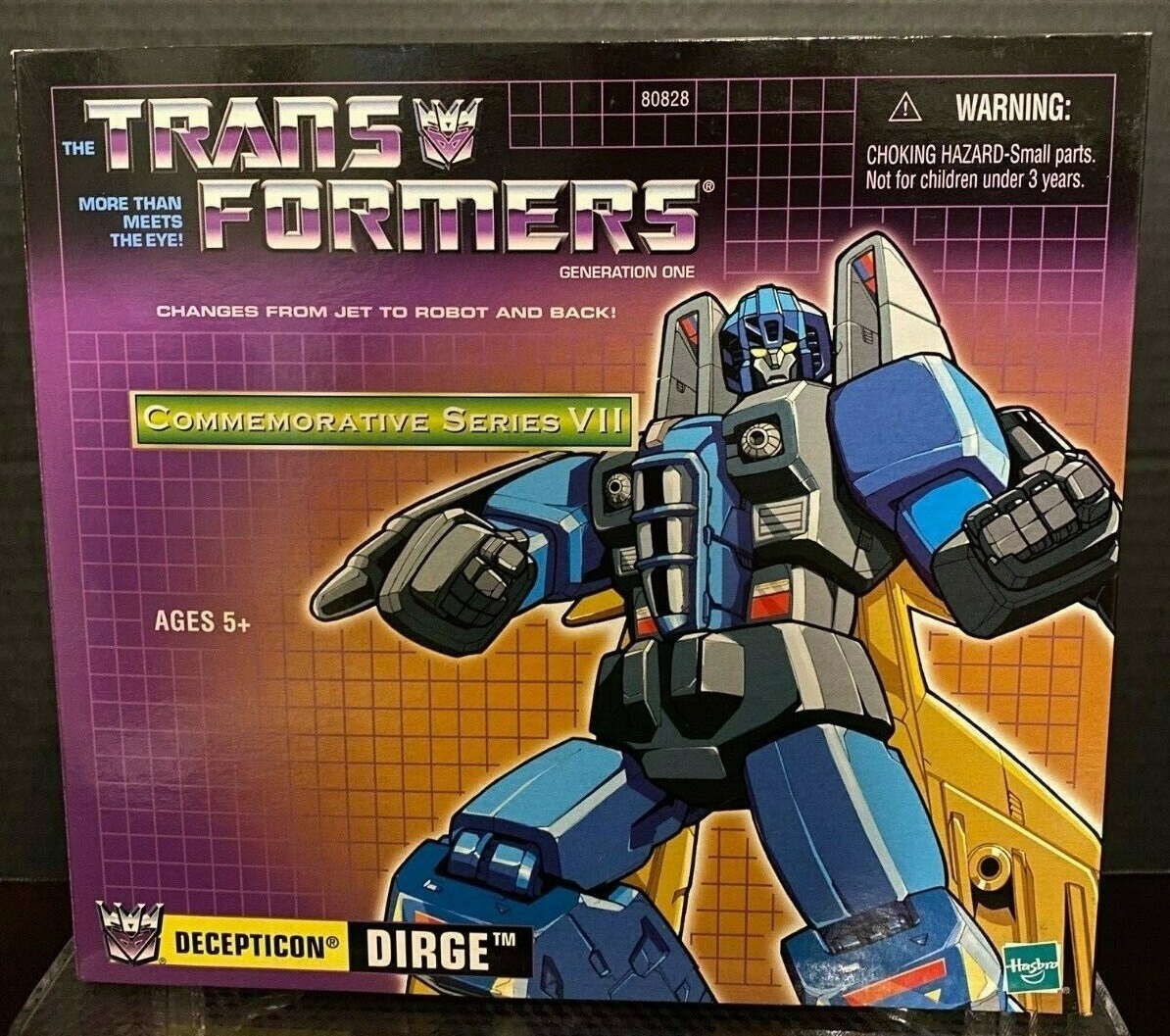 新品送無! ダージ Dirge/トランスフォーマーG1復刻コンメモラティブシリーズ7/海外流通版 2003年製●到着まで6週間●拍卖