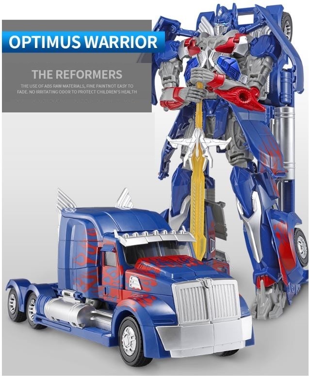 トランスフォーマー オプティマスプライム/45cm大型変形フィギュア/新品/送料無料/中国スナエン社製拍卖