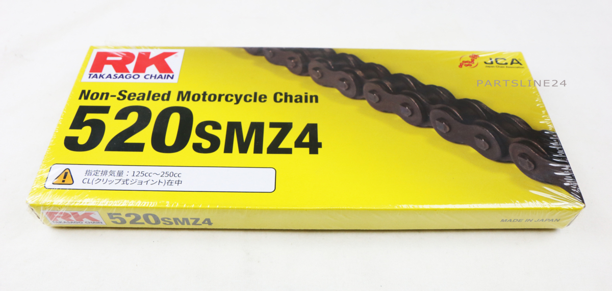 アールケー・ジャパン RKチェーン 520SMZ4-100 STEEL拍卖