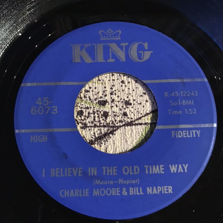 Charlie Moore & Bill Napier US Original 7inch Something Got Hold Of Me拍卖