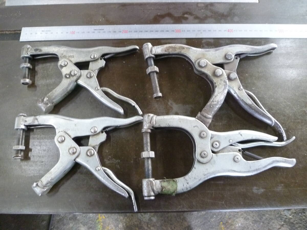 ◇バイスクランプ・2種4個 (MY2490)◇拍卖