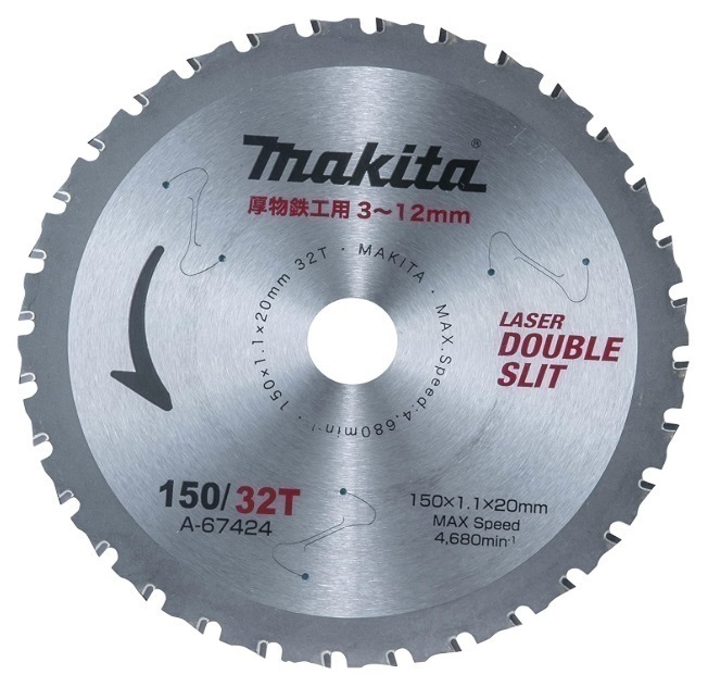 マキタ 150mm×32P 厚物鉄工用チップソー A-67424×1枚▼■安心のマキタ純正/新品/未使用■拍卖