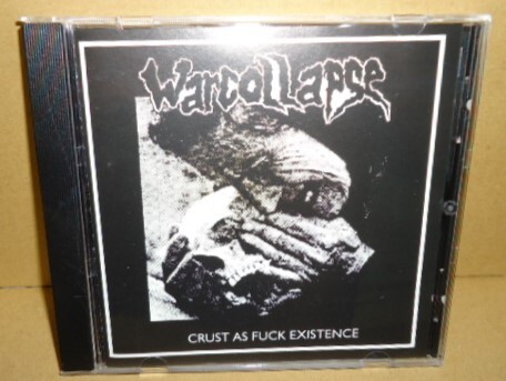 即決 WARCOLLAPSE CRUST AS FUCK EXISTENCE 中古CD クラストコアパンク 90's CRUST CORE Swedish Hardcore Punk Dom Dar 3-Way Cum Verdict拍卖
