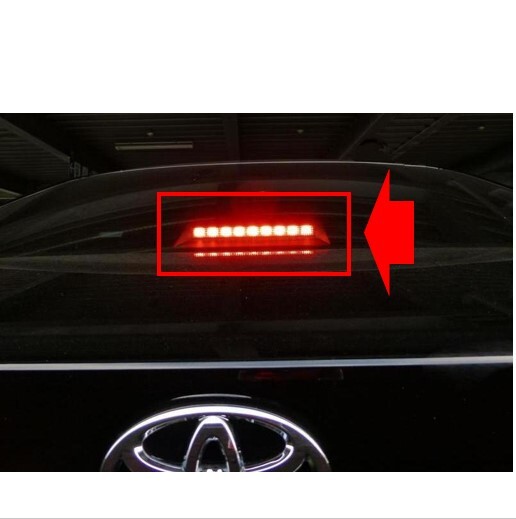 ◆新品 未使用 純正部品 トヨタ マークX 前期 Sパッケージ ストップセンタ ランプセット ハイマウントストップランプ 9連 TOYOTA パーツ◆拍卖