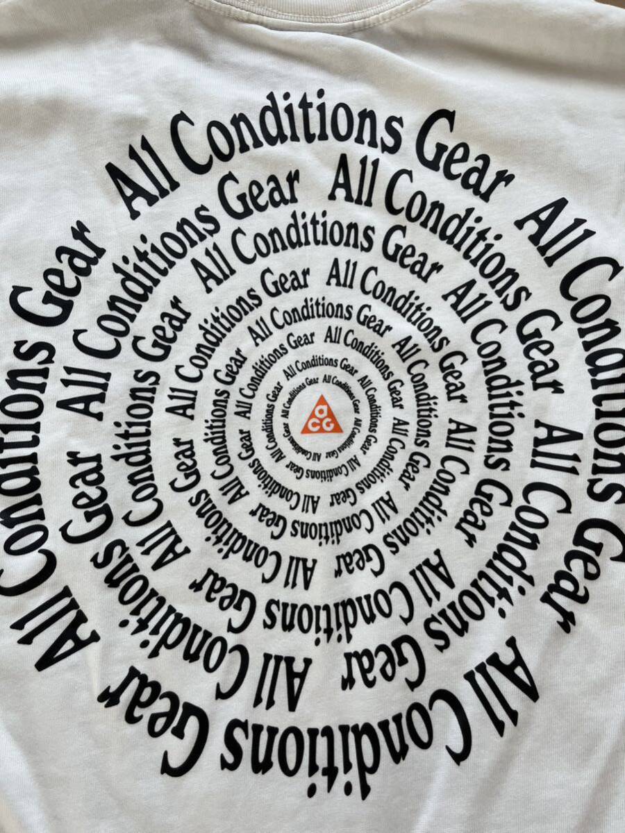 ACG NIKE 半袖Tシャツ 希少VORTEX Lsize all conditions gear拍卖