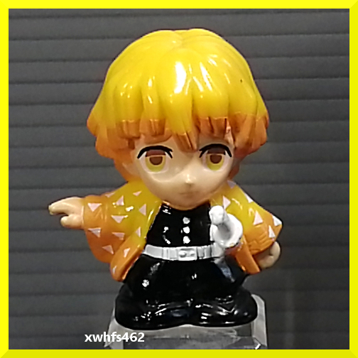 即決美品 鬼滅の刃 すくい人形 我妻善逸 (あがつま ぜんいつ) ソフビ フィギュア 日輪刀 下野紘 111拍卖