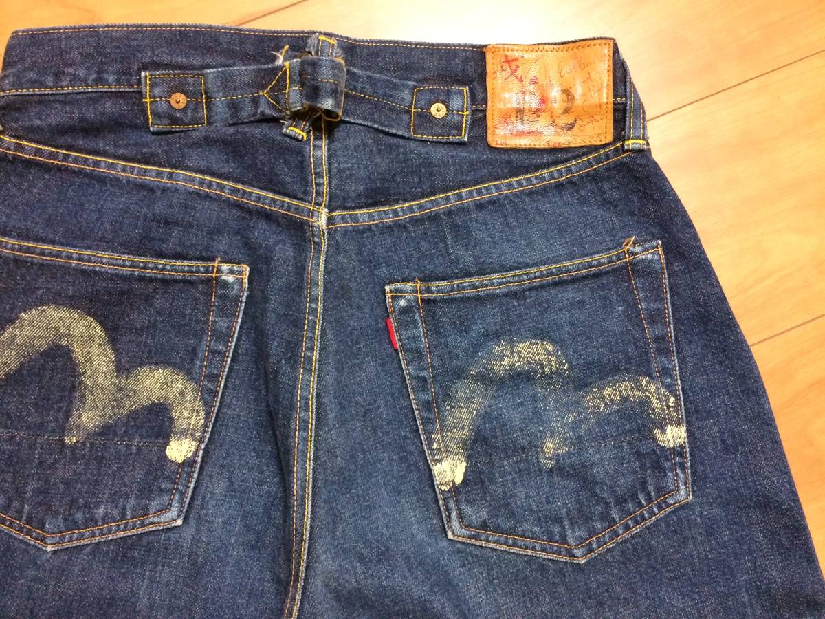 EVI'S/オールドエビス 2504XX 針シンチ 廃盤レアモデル拍卖