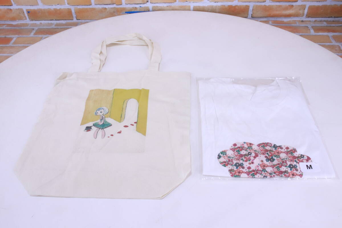 未使用! 劇団イヌカレー プリントTシャツ DALUC Mサイズ 綿100% & トートバック 未使用長期保管品■(F2390)拍卖