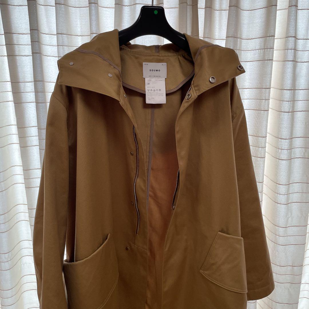 美品 SOUMO ビックポケットフードコート01 ソウモ 定価6万 1LDK AURALEE COMOLI YOKE STEIN オーラリー コモリ SACAI UNUSED 拍卖