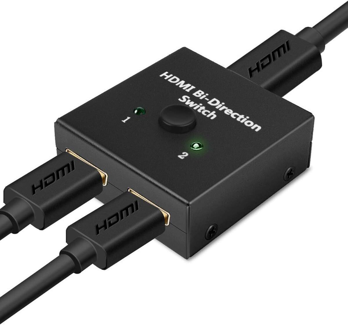 2 HDMI 切替器 4K 60HZ hdmi Ver2.0 セレクター 1入力2出力/2入力1出力 双方向 HDCP 2.2 手動 切り替え PS4 Pro DVDプレーヤー HDTV対応拍卖