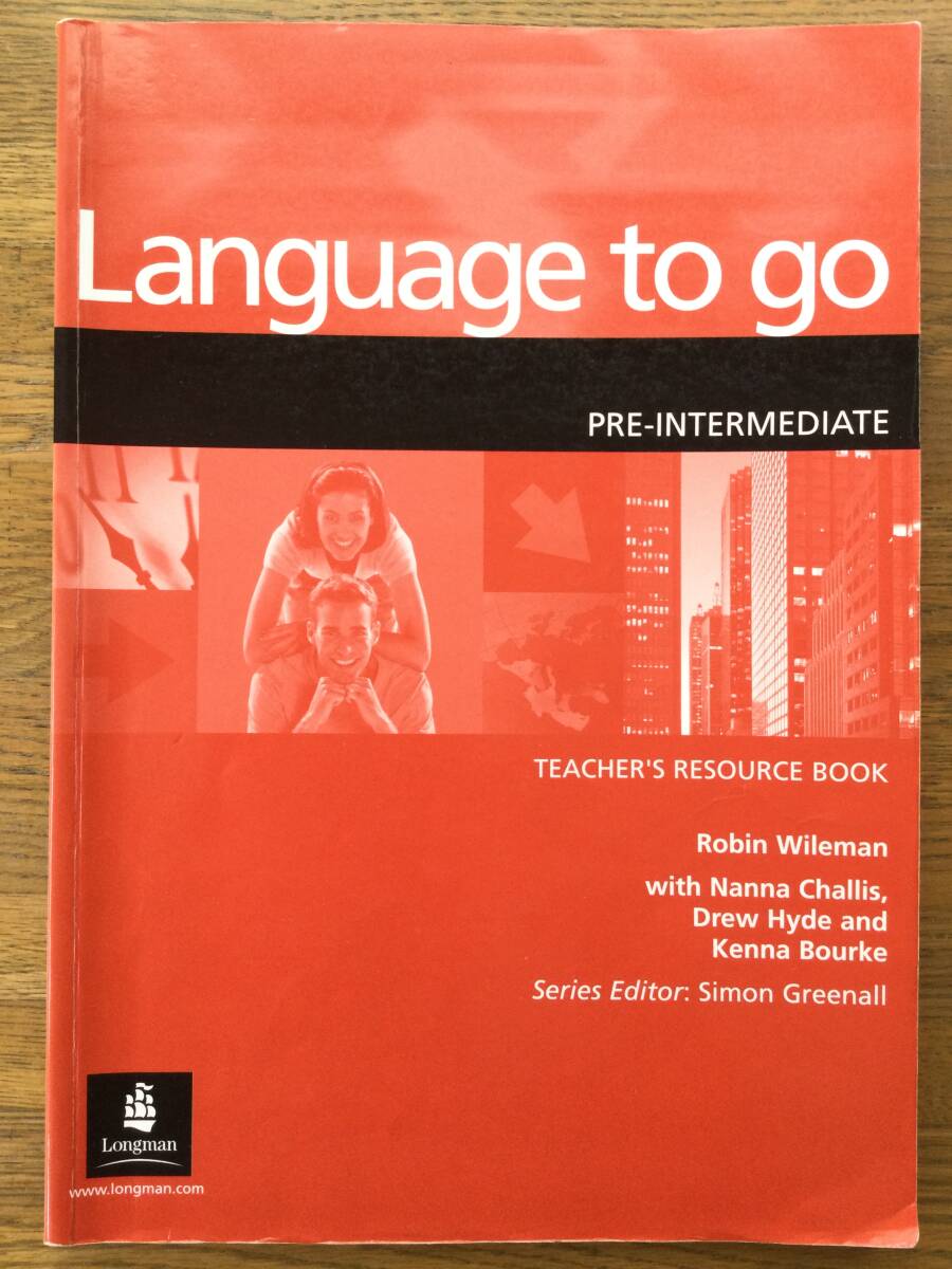 Language to go /PRE-INTERMEDIATE / ティーチャーズブック/ 英会話テキスト /中級の下拍卖