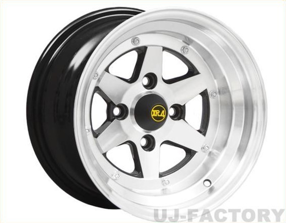 【送料無料!】復刻 ロンシャン XR4 14インチ 8.0J(8Jx14インチ)-13 114.3-4H/2本セット ブラックポリッシュ拍卖