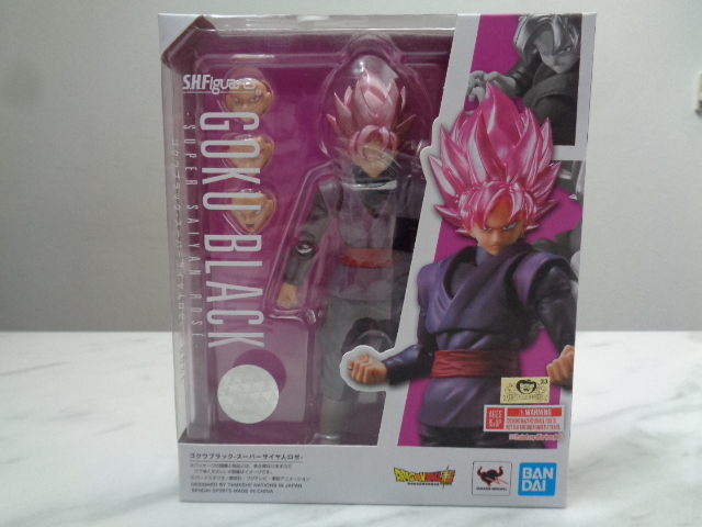 即決 新品未開封 ドラゴンボール超 S.H.Figuarts ゴクウブラック-スーパーサイヤ人ロゼ- 孫悟空 フィギュアーツ 国内正規品 鳥山明拍卖