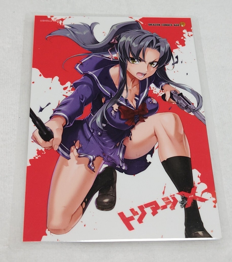 ♪『トリアージx』♪WonderGoo♪ポストカード♪佐藤ショウジ♪ラミネート加工済み(説明欄必欄)♪拍卖